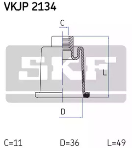 Фото VKJP2134 Комплект пыльника SKF {forloop.counter}}